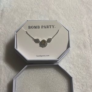 RBP Bomb Party Lady in Love LC Peach Topaz Necklace